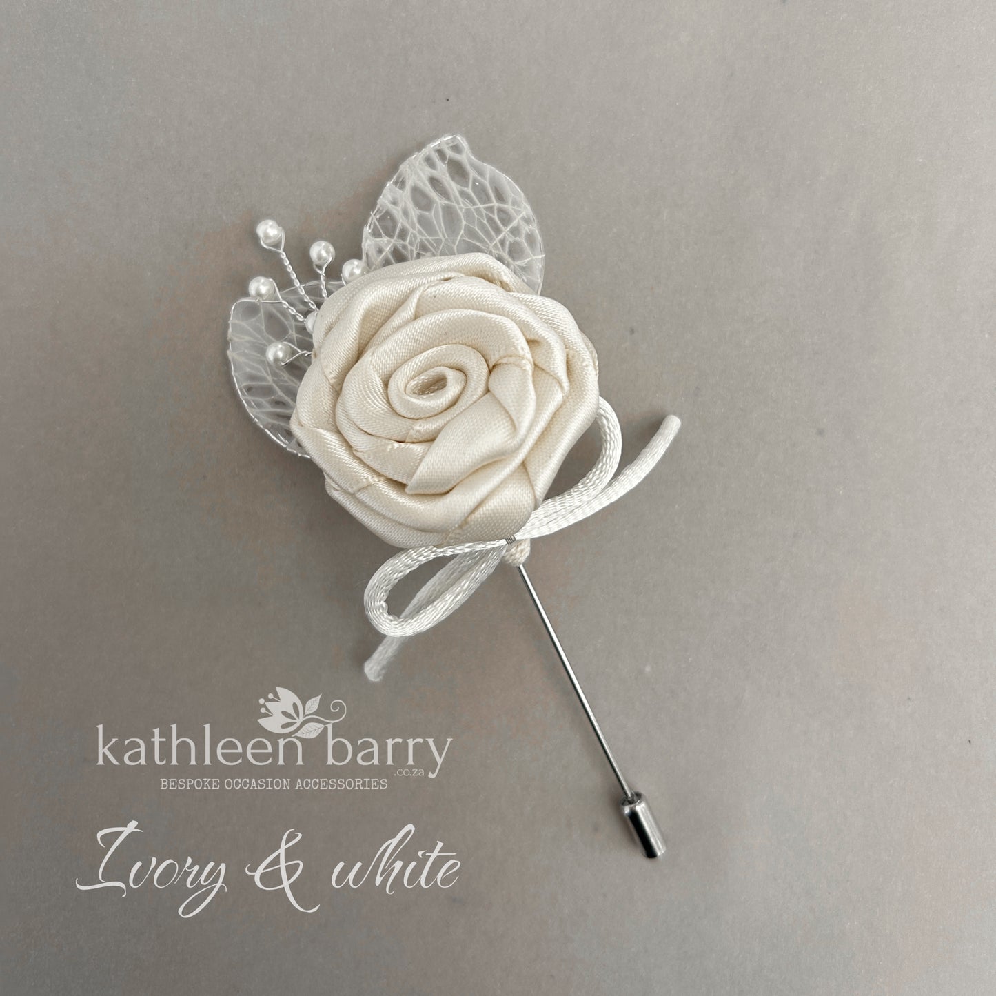 Boutonniere or corsage - lapel pin - color options available - everlasting sold individually