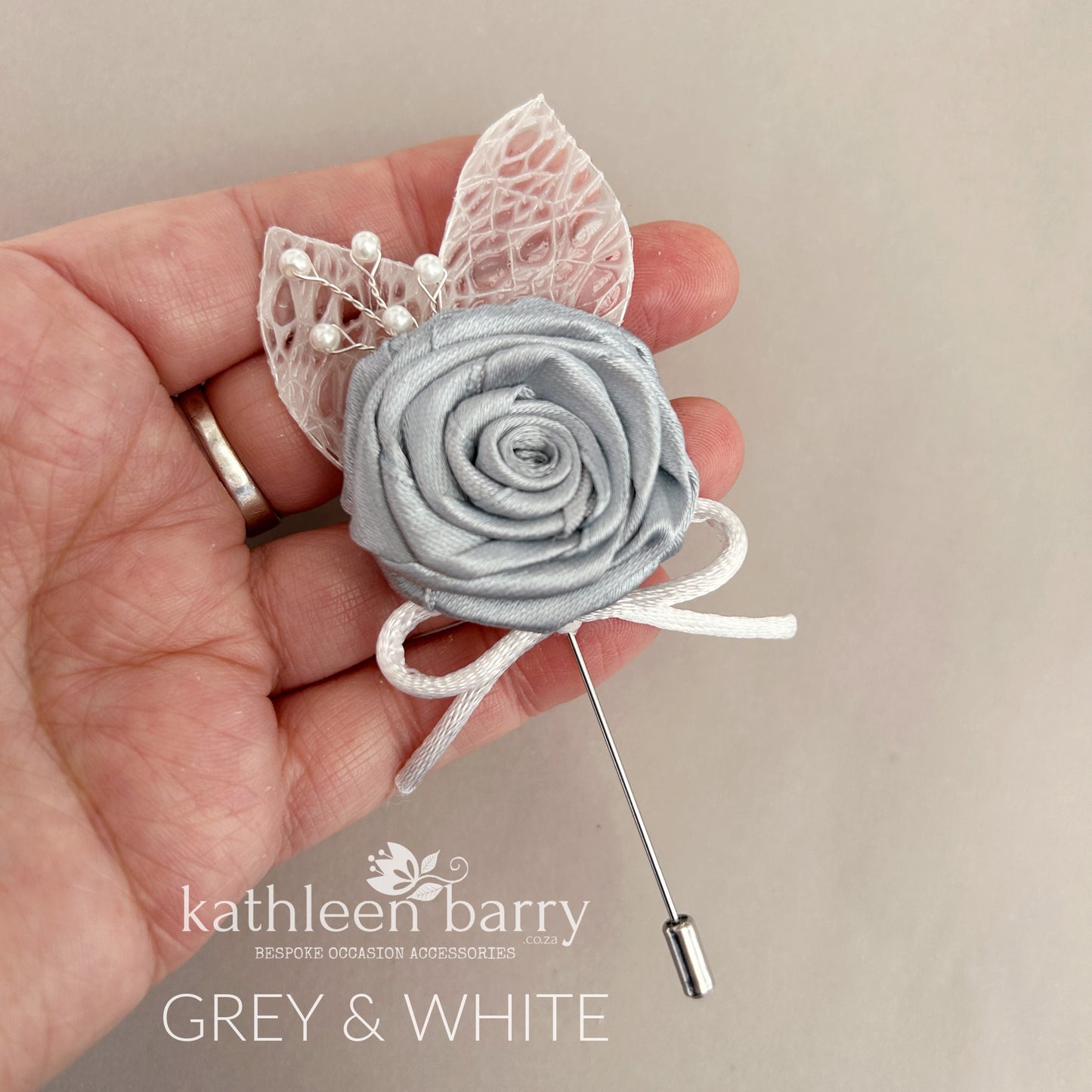 Boutonniere or corsage - lapel pin - color options available - everlasting sold individually