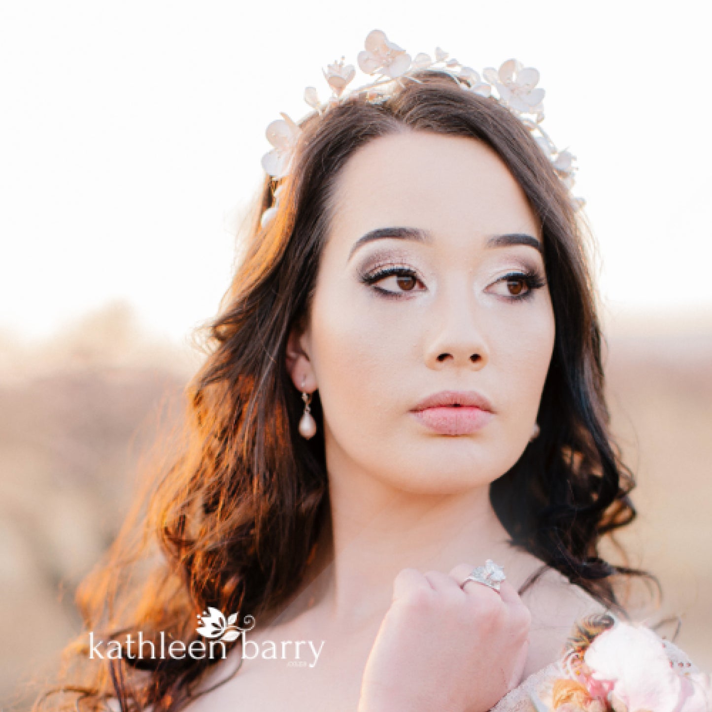 Bespoke blossom crown - assorted colors available