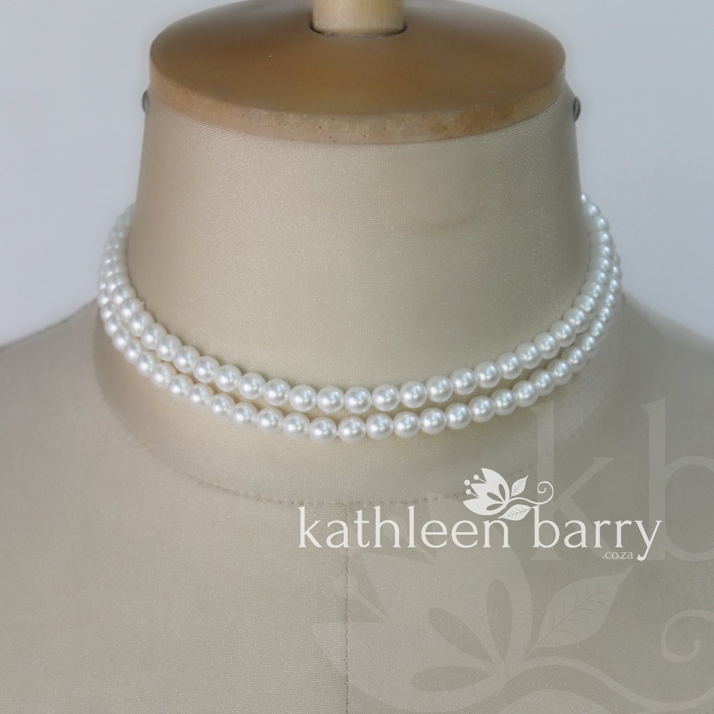 4 strand pearl on sale choker necklace