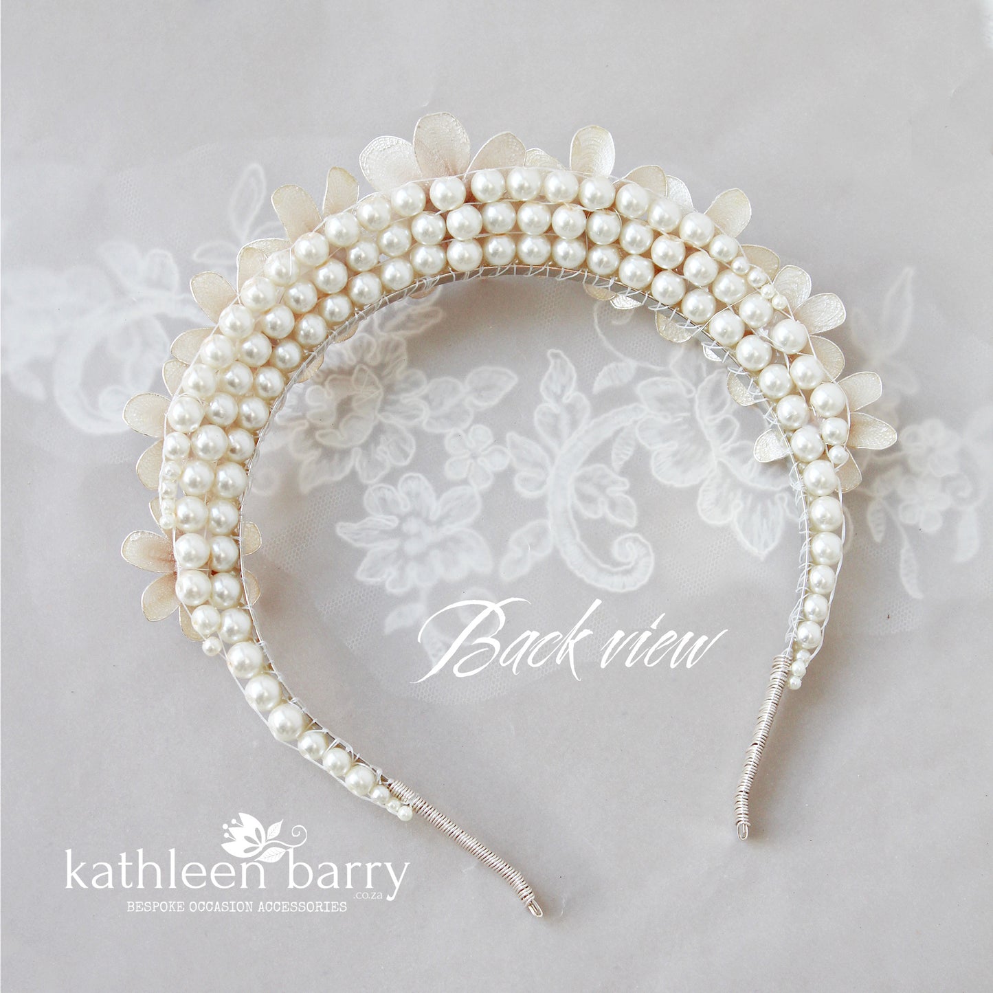 Custom order for Mari - Stylized flower tiara style headband - Assorted colors available