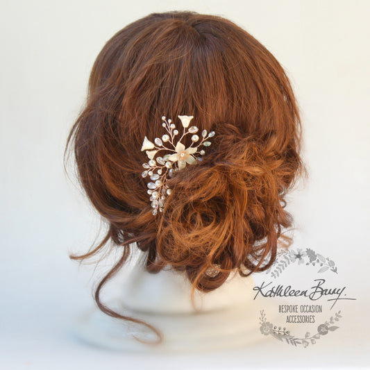 Monica style 4 hair pin mix and match - Rose gold, Gold or silver (sold individually)