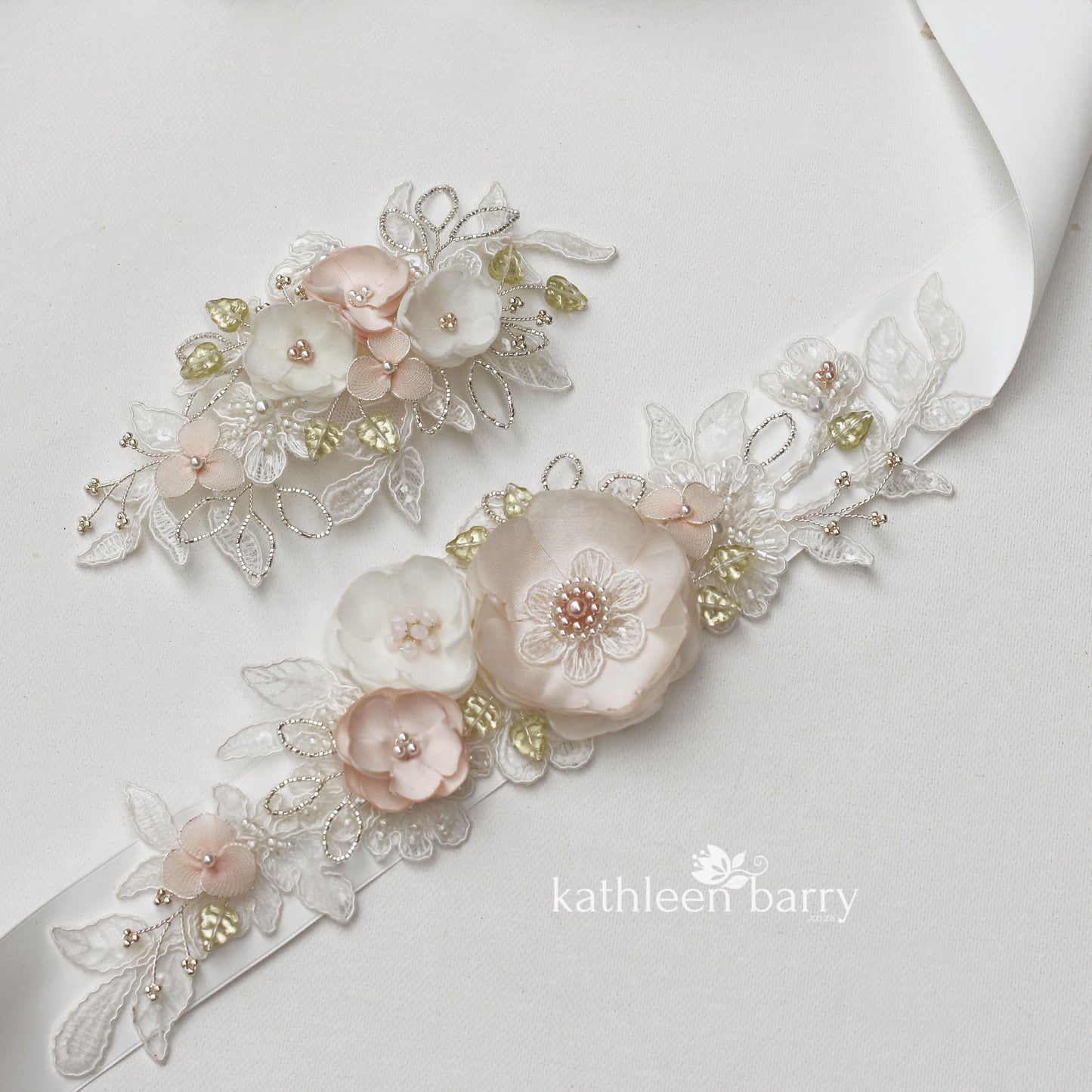 Monique Floral lace hairpiece assorted colors available