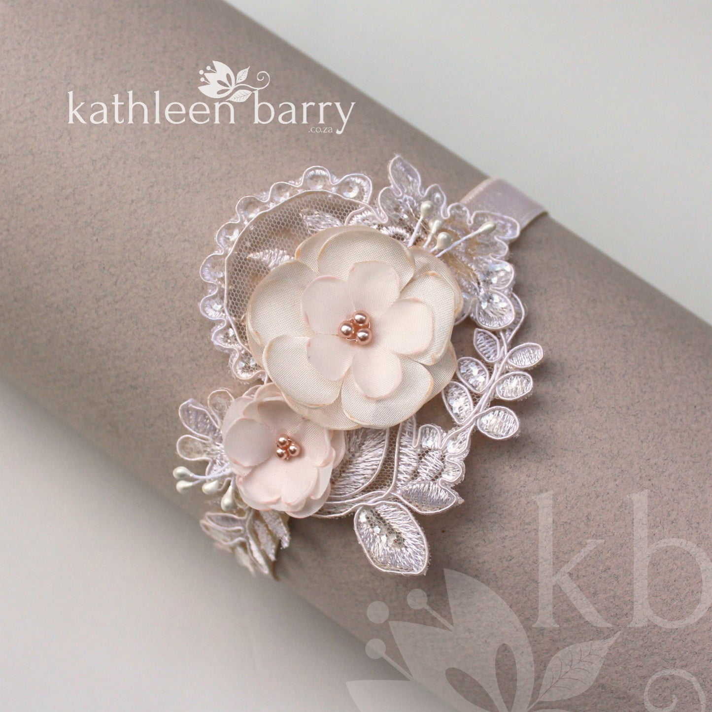 Tamzin Floral lace garter - Color options available