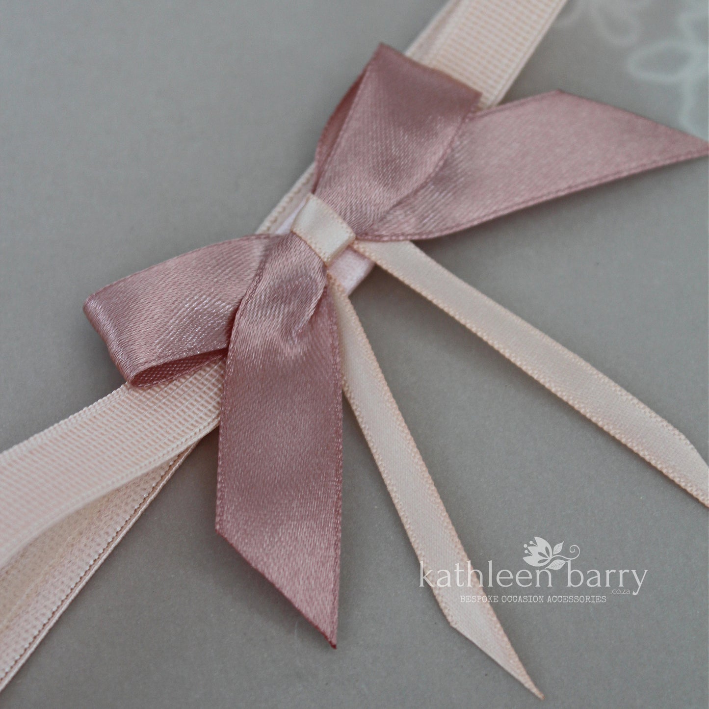 Kim bridal tossing garter blush pink - assorted colors available, satin bow Sold individually