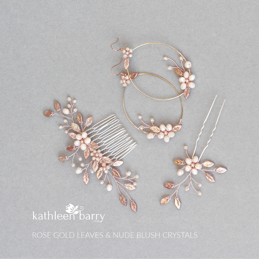 Quinn hair pin - color & metallic options available