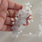 Ashleigh floral detail headband alice band - Assorted colors available - Silver, gold or rose gold