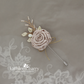 Boutonniere or corsage - lapel pin - color and metallic options available - everlasting