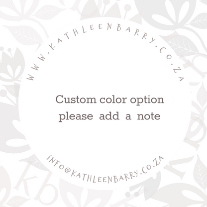 Jacqueline flower pin comb - colors to order - silver, gold or rose gold