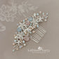 Starfish and shell wedding hair comb - Two tone color - sea starfish beach bridal hair accessories - color options available STYLE: ingrid