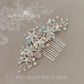 Starfish and shell wedding hair comb - Two tone color - sea starfish beach bridal hair accessories - color options available STYLE: ingrid
