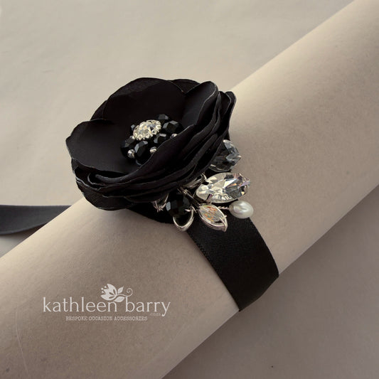 Dainty wrist corsage custom colors to order - Matric dance Prom