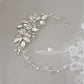 Megs dual style headband / vine wedding hairpiece floral bridal hairpiece