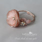 Nicole Everlasting flower wrist corsage - Custom colors to order