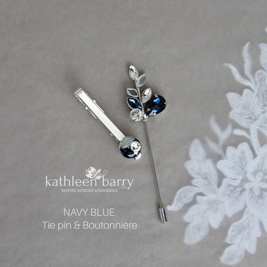 Rhinestone Tie pin / clip formal wear groom / prom / Matric dance