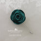 Satin Boutonniere, Brooch lapel pin fabric roses assorted colors available