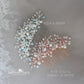 Starfish Crystal, Pearl & Rhinestone Comb - Color and finish options available
