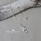 Starfish simple chain necklace pendent beach destination wedding jewelry - assorted colors available