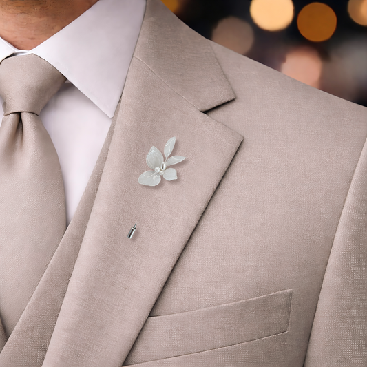 Boutonnières lapel pin brooch - assorted custom colors