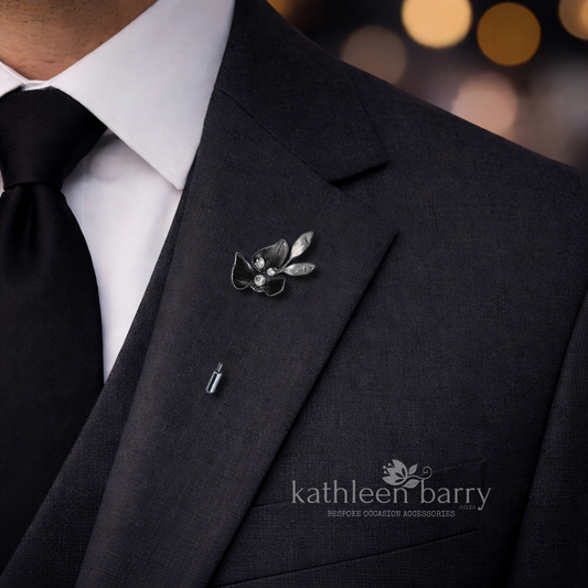 Boutonnières lapel pin brooch - assorted custom colors