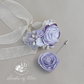 Claydon Everlasting Lace wrist corsage - Custom colors to order