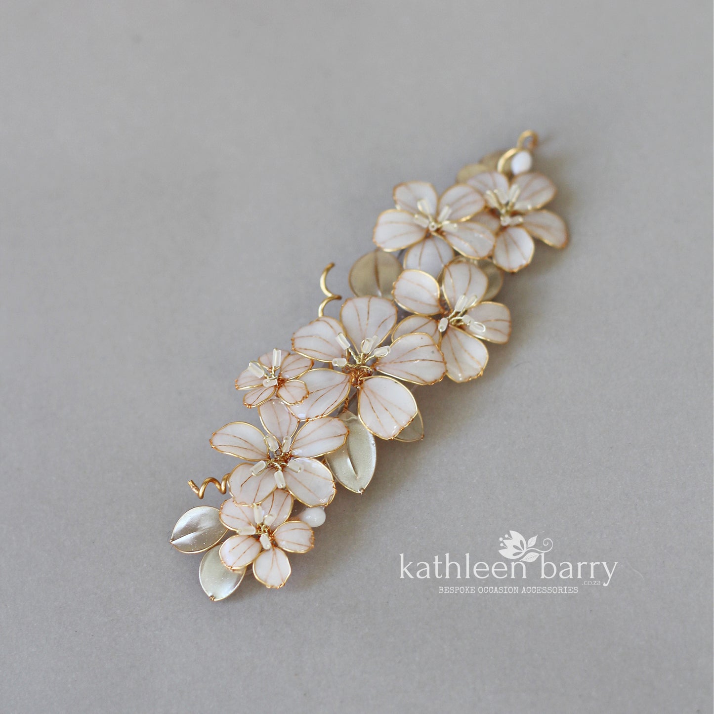 Custom Groom Lapel Pin / Boutonniere Brooch – Modern Floral Design