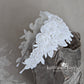 Bridal lace headpiece - head band - wedding headband bandeau - Jasmine Tookes Inspired