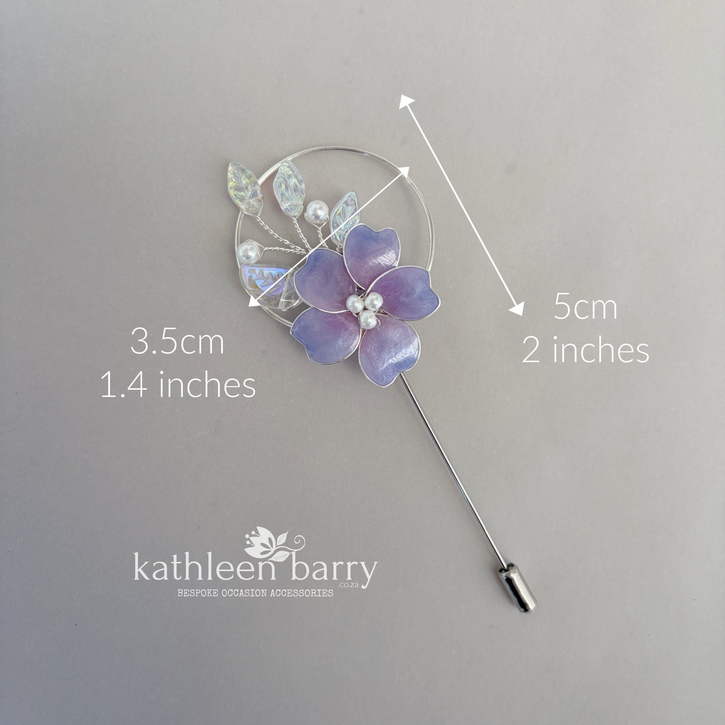 Ombre Heirloom boutonniere - Lapel pin - suit brooch (sold individually) Groom, groomsmen, Matric dance