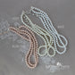 Magi double strand pearl choker necklace - Color Options Available