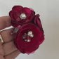 Three flower Wrist corsage Prom - Mother of the Bride - Bridesmaid - Prom - Matric dance - custom colors to order