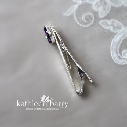 Rhinestone Tie pin / clip formal wear groom / prom / Matric dance