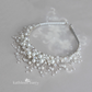 Alita pearl & crystal tiara style crown -Assorted colors available