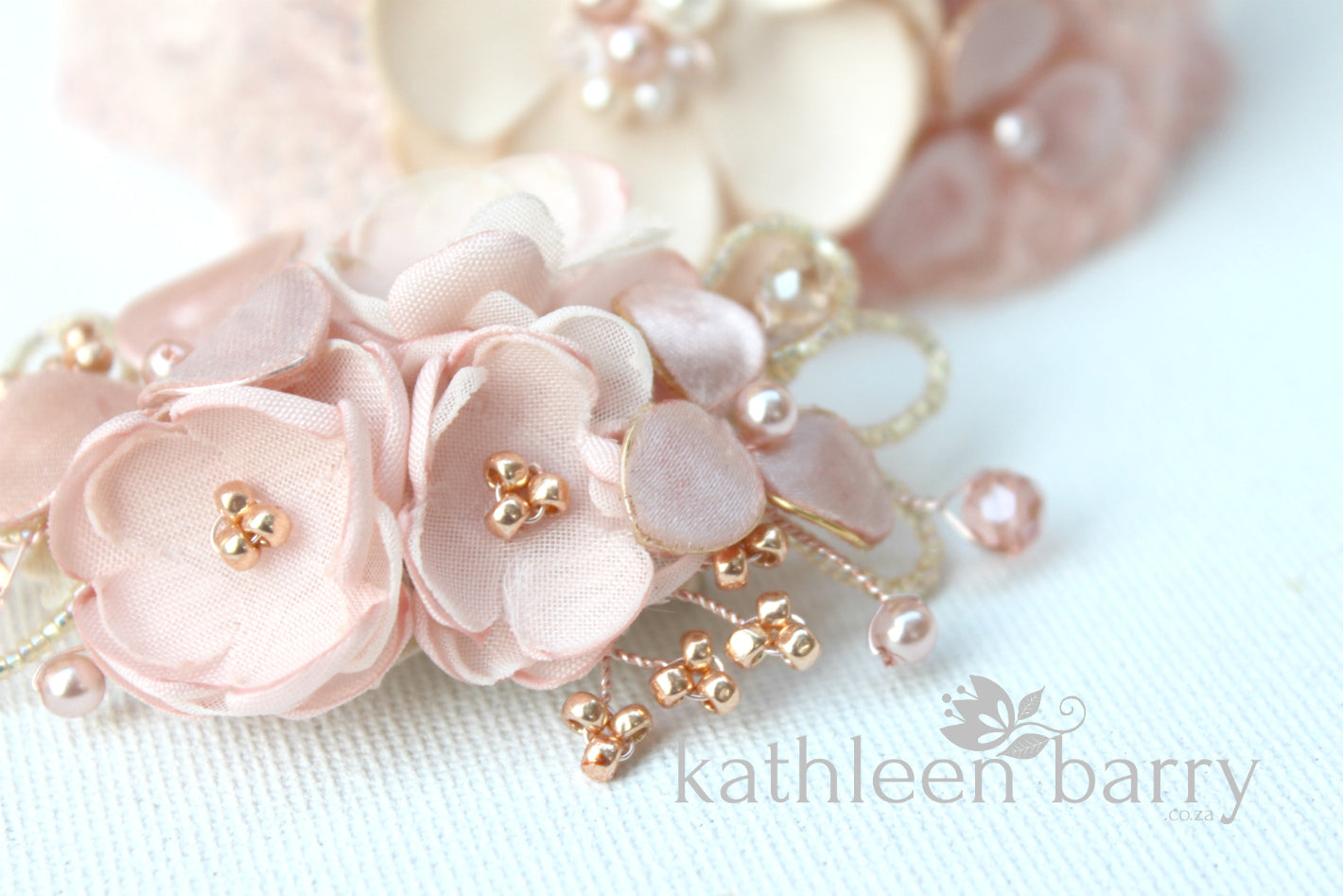 Blush pink hair accessories sales