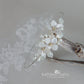 Ashleigh floral detail headband alice band - Assorted colors available - Silver, gold or rose gold