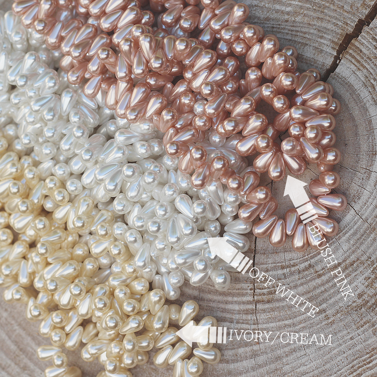 Frances crystal pearl back drop necklace - Available in Silver, gold or rose gold plated finish - 3 PEARL COLORS AVAILABLE