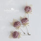 Boutonniere or corsage - lapel pin groom - color options available - everlasting