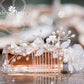 Freya Floral Spray Crystal, Pearl & Rhinestone Comb - Color options available
