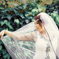 Dana Silver Bridal crown - leaf detail - wedding hair accessories - wreath