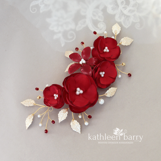 Dharsha - floral hair vine - Assorted colors available