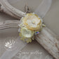 Erin Everlasting Lace wrist corsage - Custom colors to order