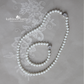 Classic pearl necklace - Assorted pearl colors retinue gift (Prices vary due to clasp options)