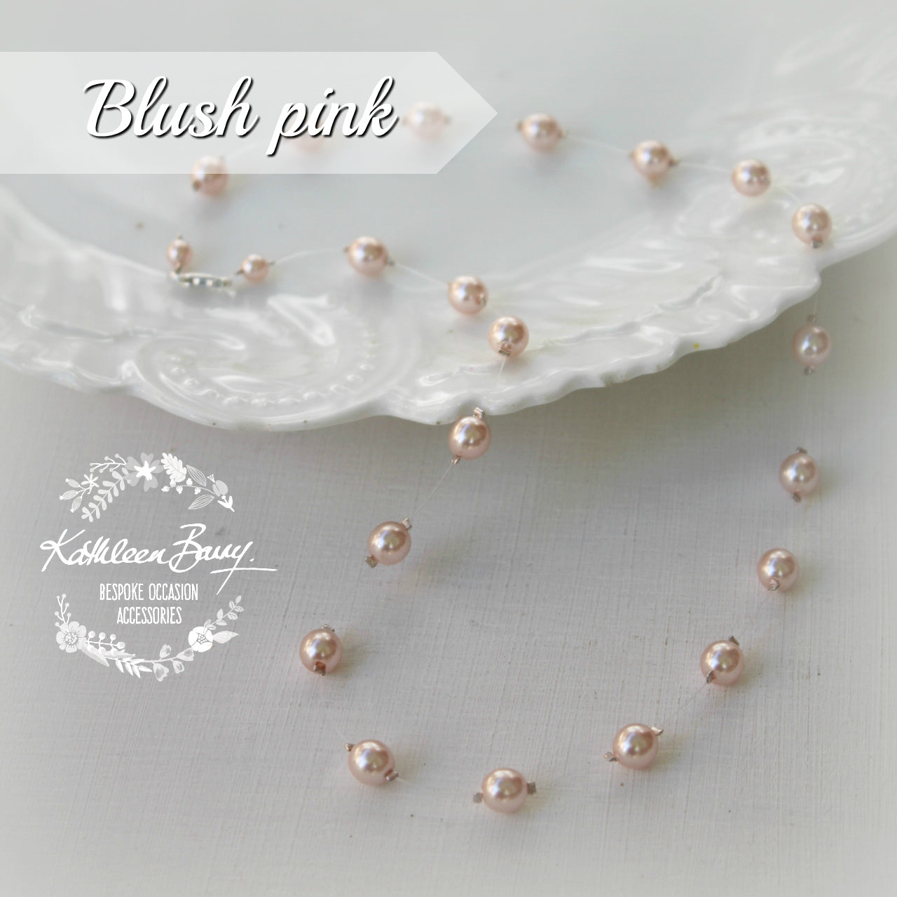 Floating pearl bracelet cheap