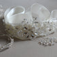 Gabriella Bridal Sash Belt lace motif, diamante, mini sequin, crystal & pearl detailing Wedding Accessories
