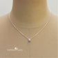 wedding dress open back chain necklace & drop