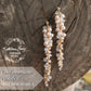 Mandy Bridal Crystal & Pearl Cluster drop Earrings - also available in silver & rose gold