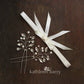 Lucia crystal rhinestone and pearl hair pin - Color options available (2-tone or single)