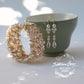 Lauren drop crystal pearl earrings - Silver, Gold, Rose gold or copper finish - assorted pearl color options