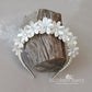 Custom order for Mari - Stylized flower tiara style headband - Assorted colors available