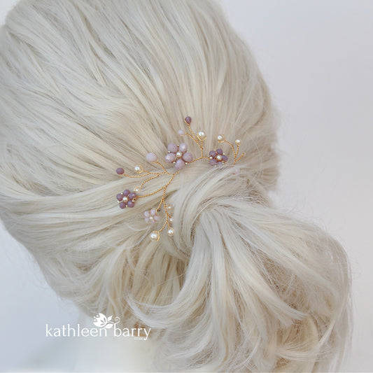 Marielle pony tail jewellery hair pin- assorted colors available