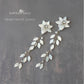 statement long wedding earrings bridal jewellery